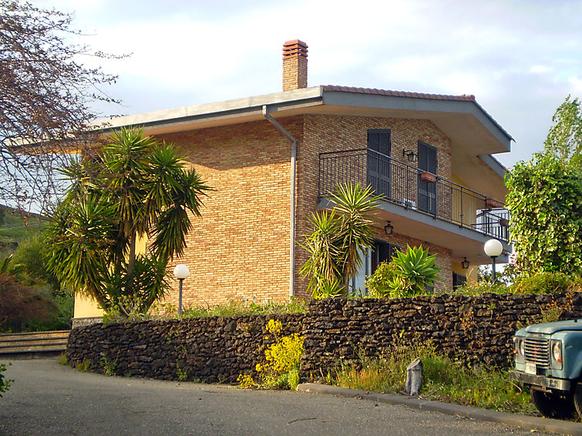 Außenansicht Ferienhaus bei Mascali 