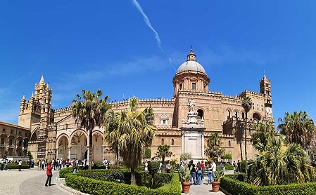 Kathedrale von Palermo - Urlaub im Ferienhaus auf Sizilien