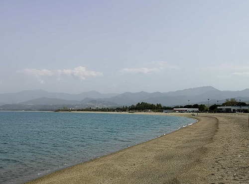 Strand bei Patti auf Sizilien